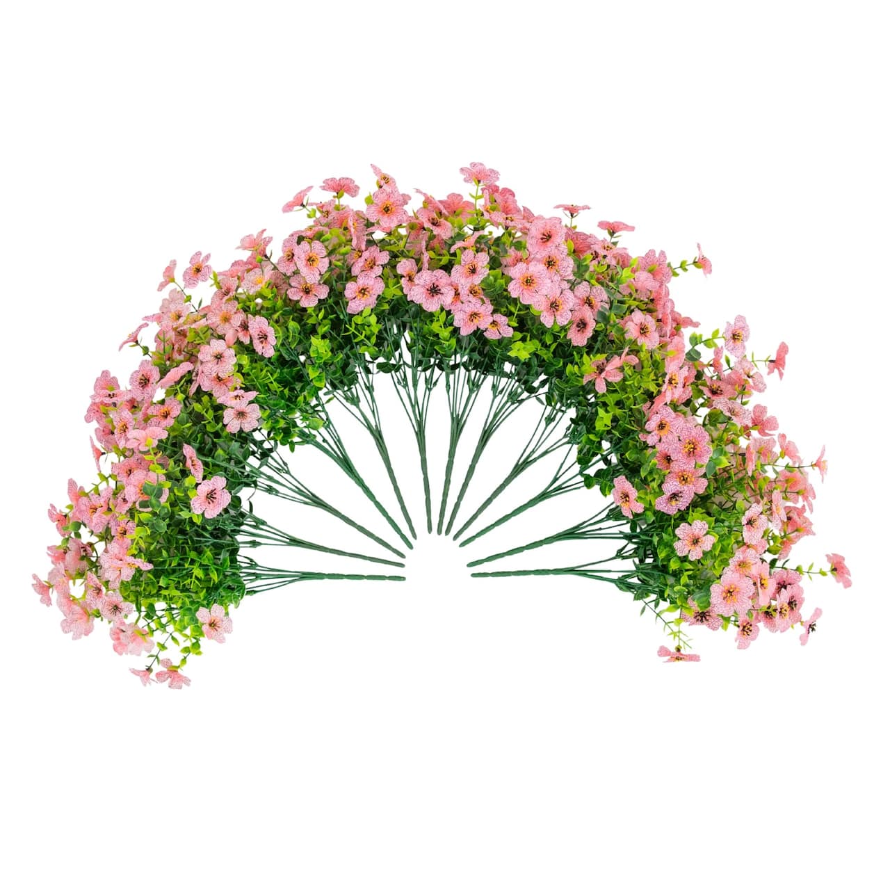 13" UV Resistant Artificial Daisy Bushes, 12ct.